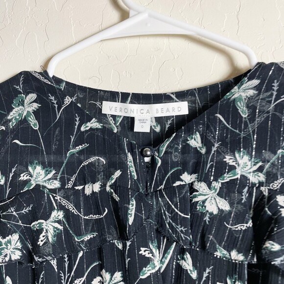 Veronica Beard Floral Fitzgerald Dress - Picture 7 of 7